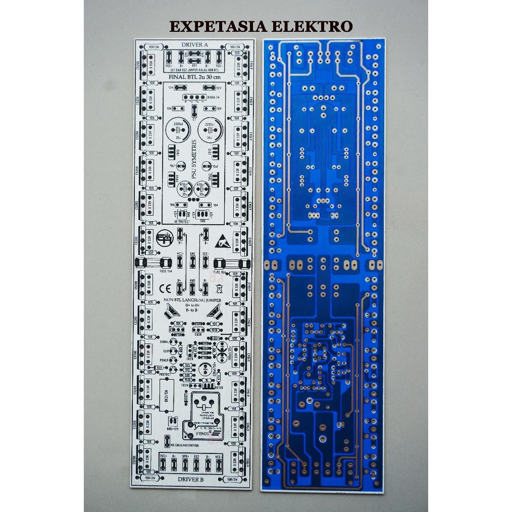 PCB FINAL BTL/NON BTL 2U 30 CM 12 SET  PLUS PSU SIMETRIS DAN PROTECTOR FIBER DiM