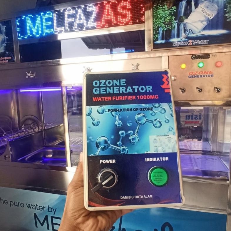Ozone Generator Sterilizer Water Purifier Damisiu 1000mg dan 2000mg untuk Depot air minum Aquarium D