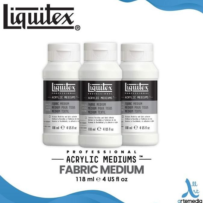 

TERBARU Liquitex Professional Acrylic Fabric Medium Cat Akrilik
