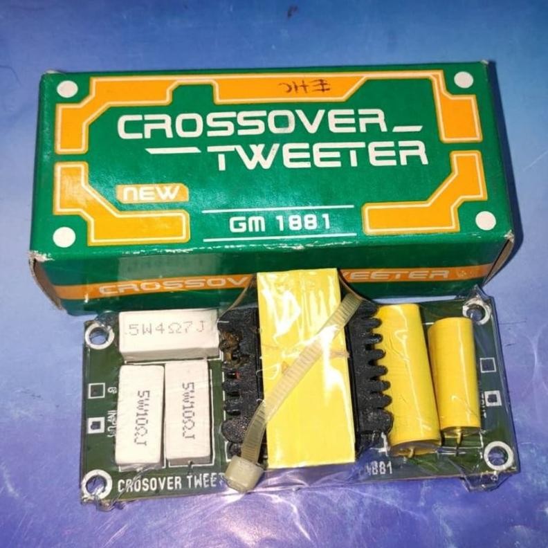crossover pasif tweter twiter GM 1881 DiM