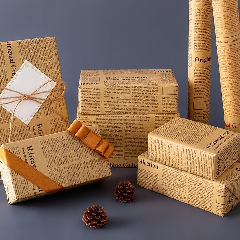 

Hj-45 Kertas Cellophane Buket Bunga Newspaper Koran Flower Wrapping Paper Celophane Kraft Samson Kb6208