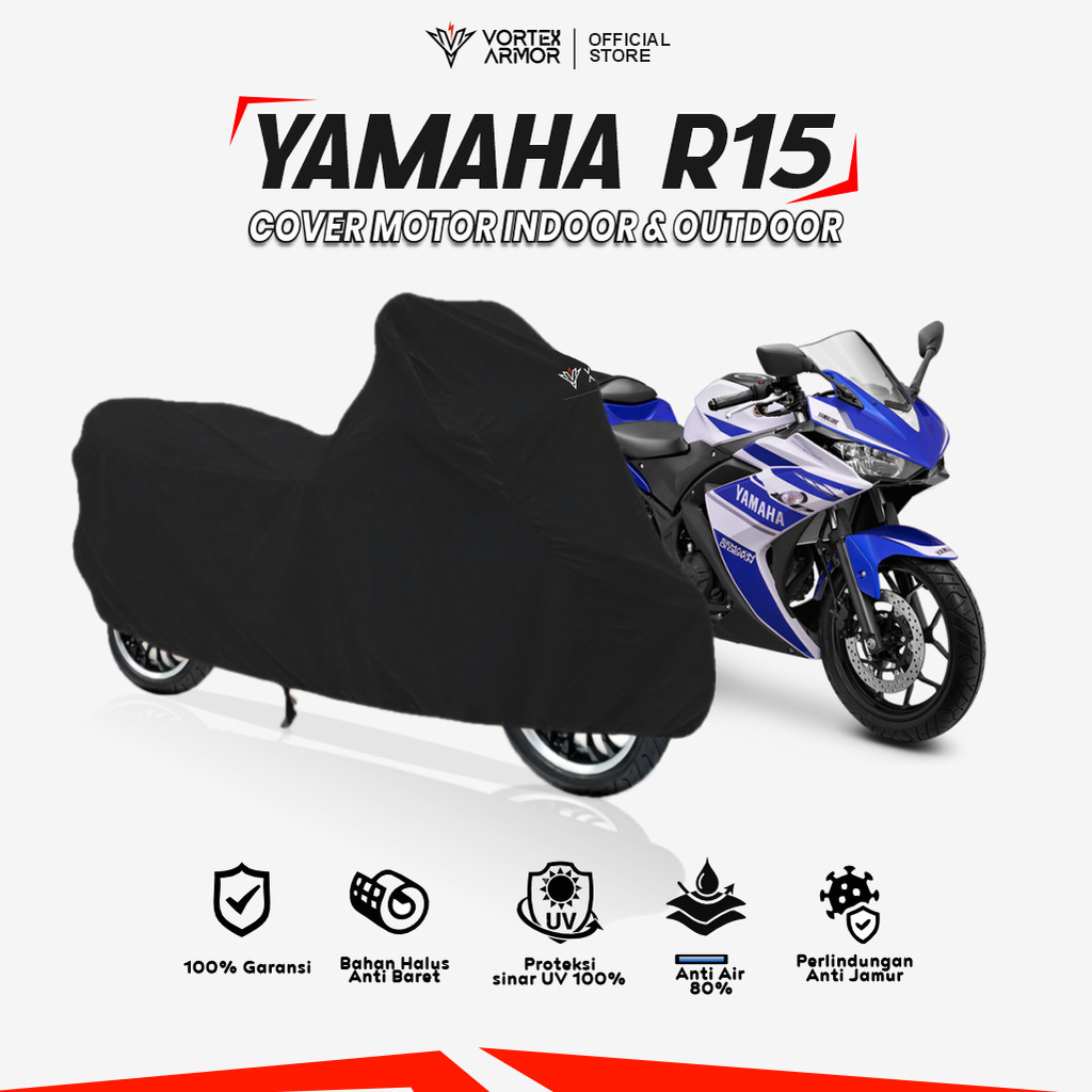 Cover Motor Yamaha R15  / Sarung Motor R15 / Selimut R15