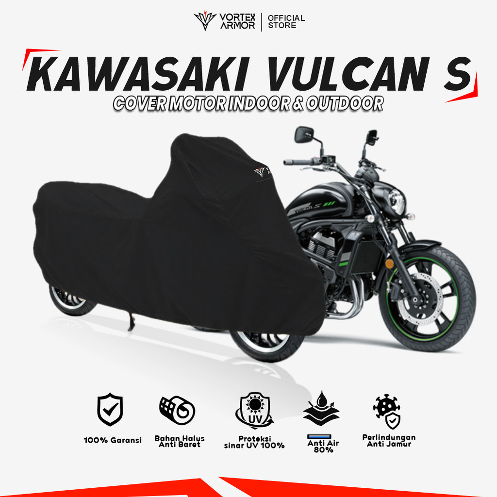 Cover Motor Kawasaki Vulcan S / Sarung Motor Kawasaki Vulcan  / Tutup Kawasaki Vulcan 2015 2016 2017