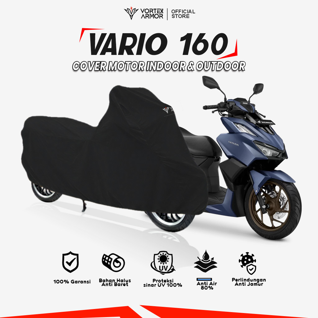 Cover Motor Vario 160 / Sarung Motor Honda Vario All New 160 / Selimut Vario 2023