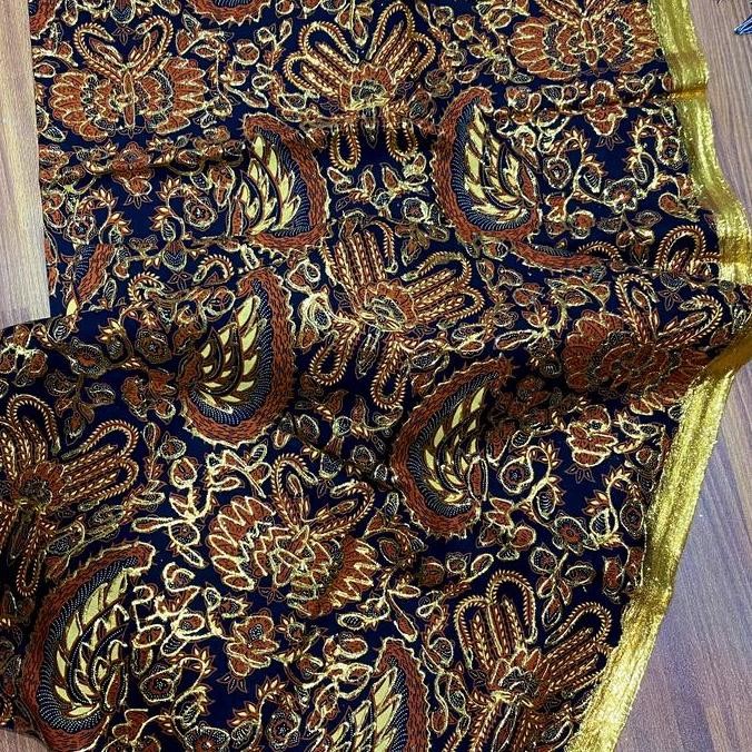 kain batik jarik prada emas bawahan pengantin HS