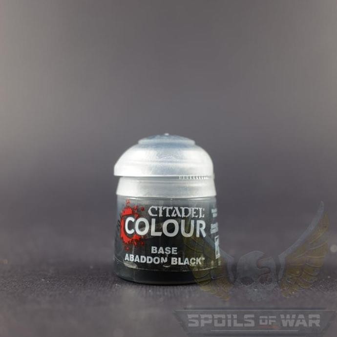 

TERBARU Citadel Paint - Base - Abaddon Black BISA GRAB!