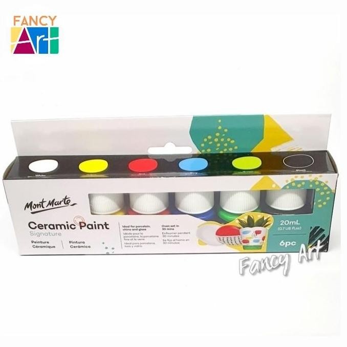 

TERBARU Mont Marte Signature Ceramic Liquid Paint Set Cat Keramik BISA GRAB!