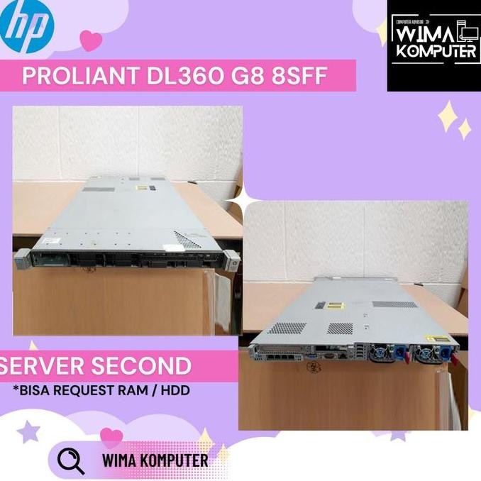 Server Hp Dl360P G8 E5-2630L(*2)/32Gb/2Tb/Raid Card/ New Stok