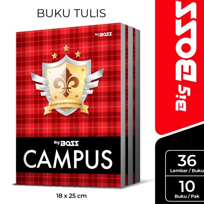 

Bboss Campus Buku Tulis Sekolah 36 Lembar 10 Buku