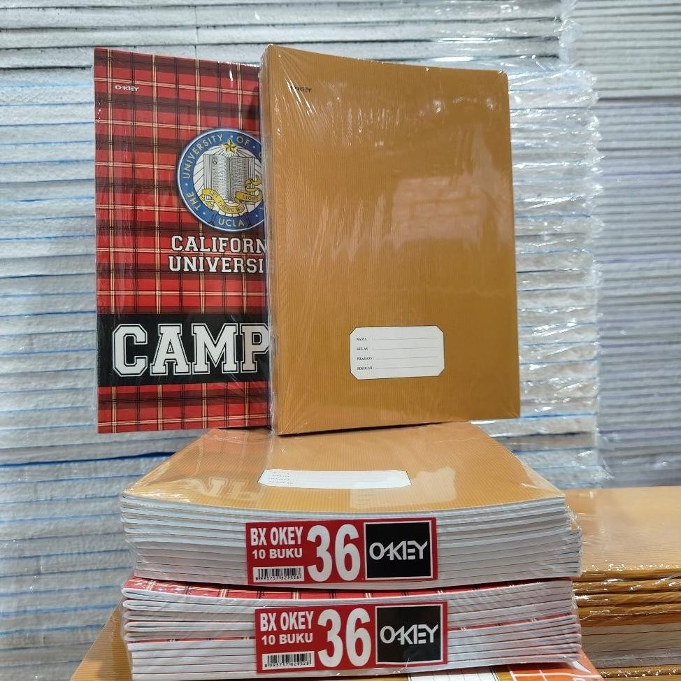 

1 Pak Buku Bbos Campus 36 Lembar Isi 10 Buku