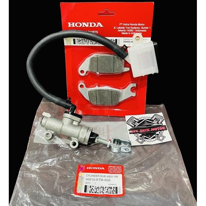 Master Rem Belakang Assy + Kampas Rem Supra X 125 Supra X 125 Fi