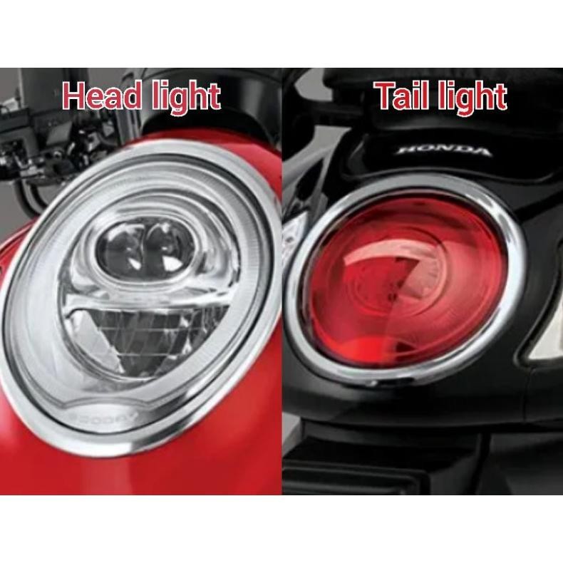 GARNISH HEAD LIGHT DAN TAIL LIGHT NEW SCOOPY 2021
