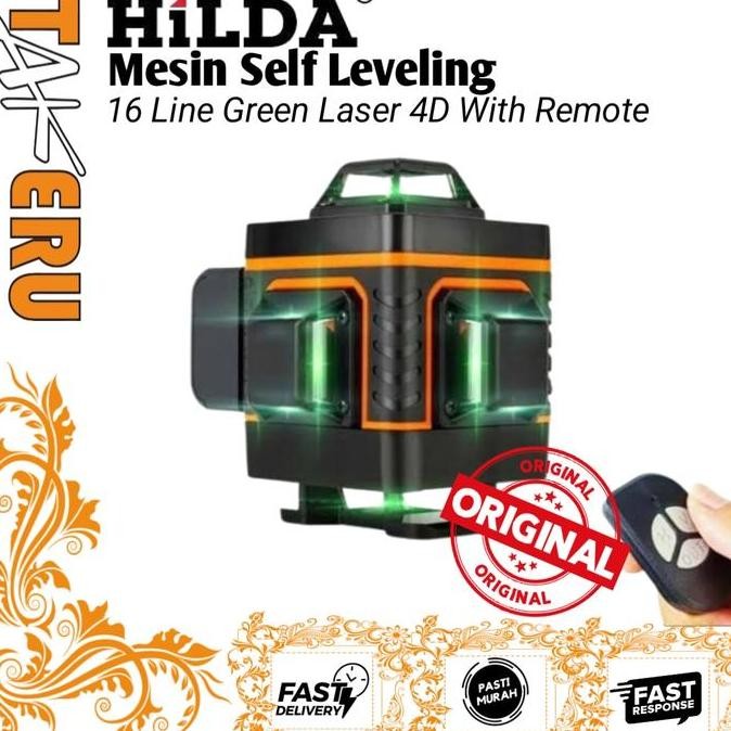 Laser Level 16 Line Hilda Self Leveling Laser 4D
