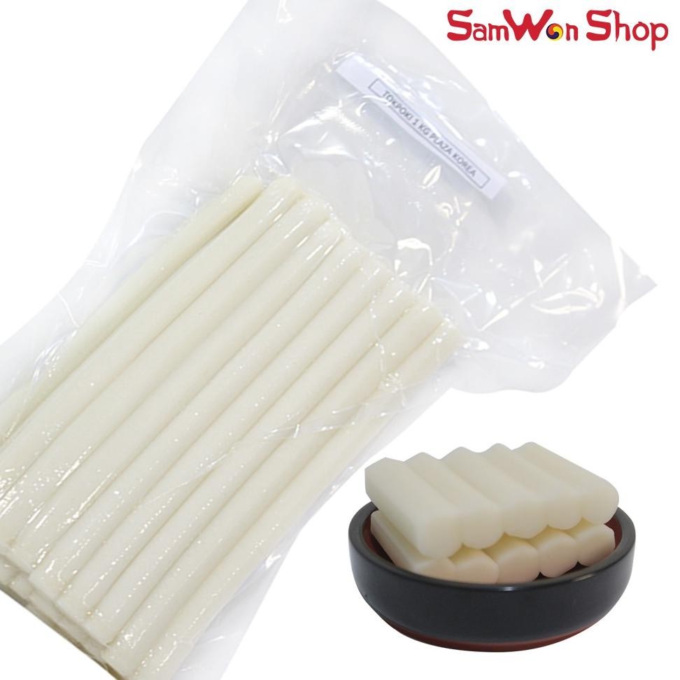 

TTEOKBOKKI Only Plaza Korea 1 KG - TOPOKKI TOKPOKI Korean Rice Cake Kue Beras Khas Korea 1KG