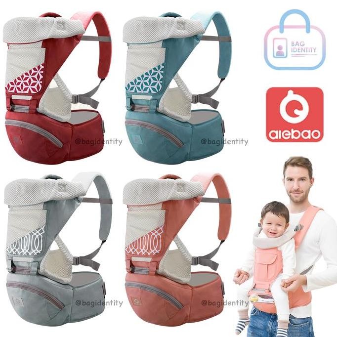 Gendongan Bayi Baby Carrier Hipseat Aiebao A6604 Breathable