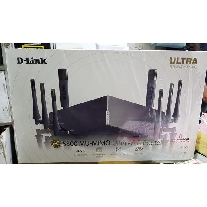 D-Link Dir895L - Ac5300 Mu-Mimo Ultra Tri-Band Wi-Fi Router New Stok