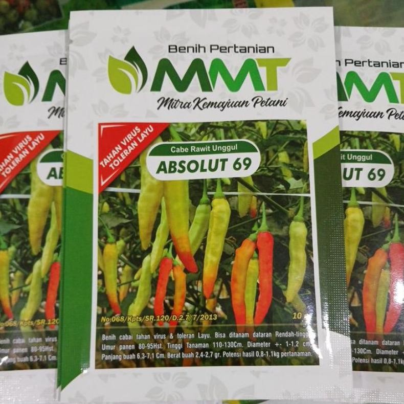 Benih Cabe Rawit ABSOLUT 69 10 Gram MMT