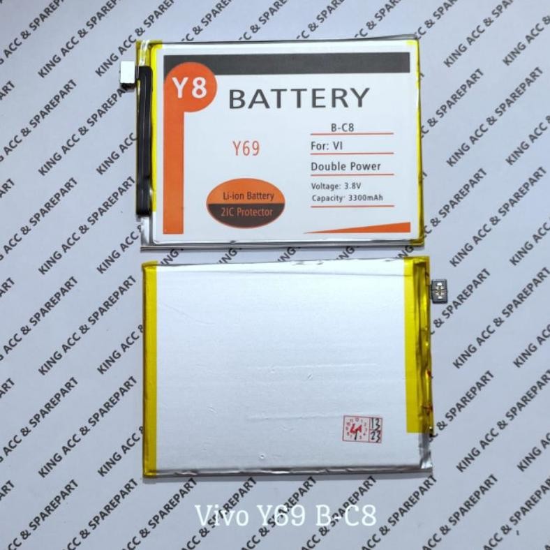 Baterai Batre Batere Battery Y8 Vivo Y69 B-C8 Bc8 Double Power