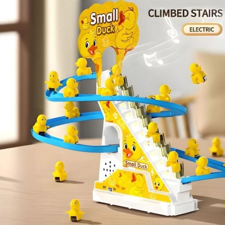mainan anak track tangga small duck