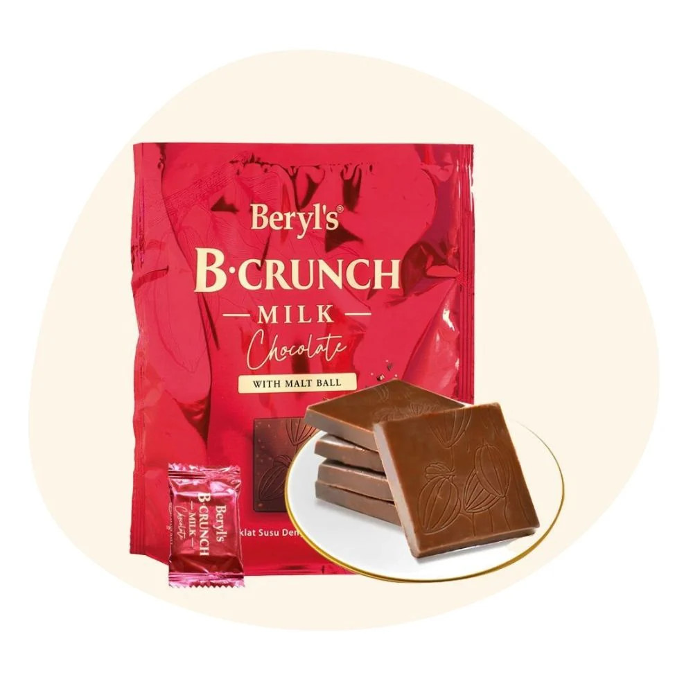 

Cokelat Snack Singapore [PRE ORDER EXP 2027] Beryl's B Crunch 150g, 70% Cacao Dark 200g | SNICKER | READYSTOCK SIAP KIRIM | Jajan Impor | Jastip Coklat Cokelat Coklat Original Singapore Oleh-Oleh Jastip SG Trusted Ready Stock Readystock BGS