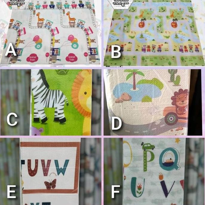 PLAYMAT YAKIMURA 18000 Playmate Bayi Karpet Lipat Matras Bayi Matras