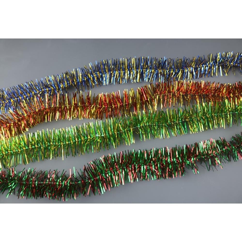 

See-97 Hanaco - Slinger 2 Meter Diameter 5Cm Single Colored / Mix / Motif Rumbai Garland Tensil Tinsel Metalik Hiasan