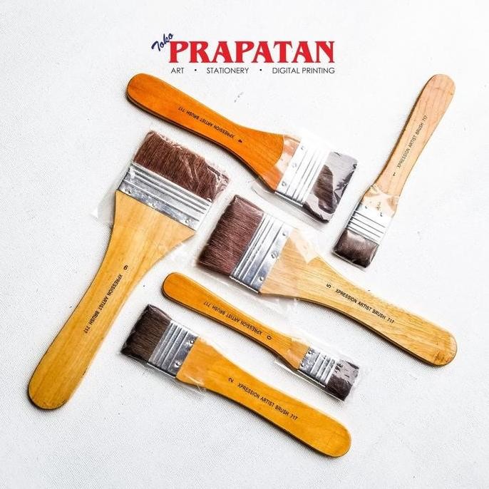 

Promo Expression 717 Kuas Lukis Bulu Kuda - Paint Brush Cat Air/Akrilik