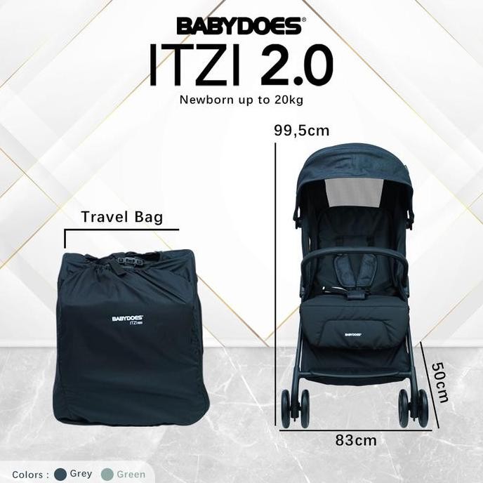 Murah Stroller Cabin Size Cocolatte Itzi / Kereta Dorong Bayi