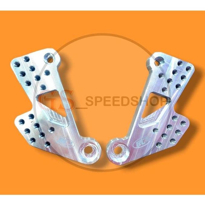 Adaptor Adapter Footstep Foot Step Rc3 Yamaha Mx King Mxking Full Cnc Otomotif