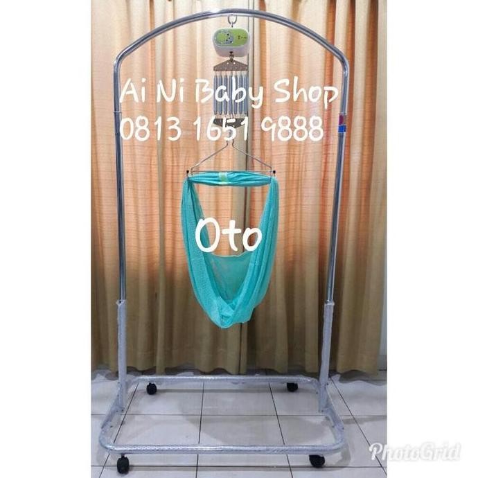 Paket Ayunan Bayi Elektrik Portable Oto Timer + Musik + Remote