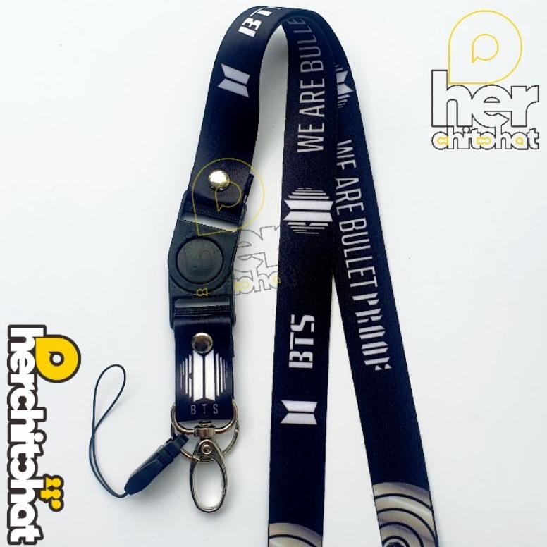 

Lanyard BTS - PROOF Album (Strap Tali ID Card KPop Unofficial)