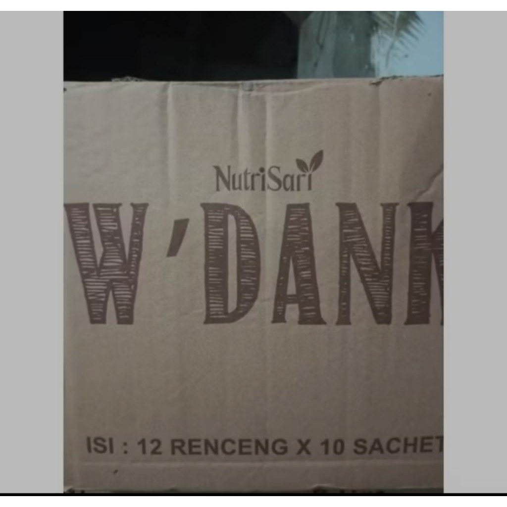 

Nutrisari W'Dank Sereh Jahe Nipis Kartonan
