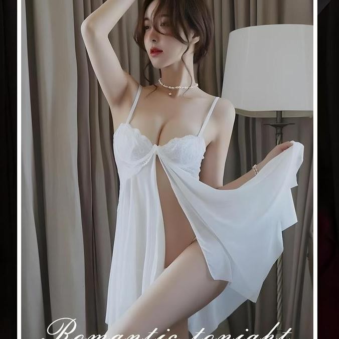 baru 9209 Luxlace night dress sleepwear baju rumah daster pemuas suami daster mini underwear wanita 