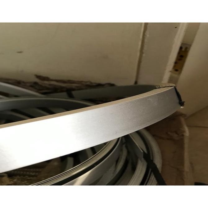 LIS PLAT ALUMUNIUM LEBAR 2 CM / PANJANG 6 METER murah