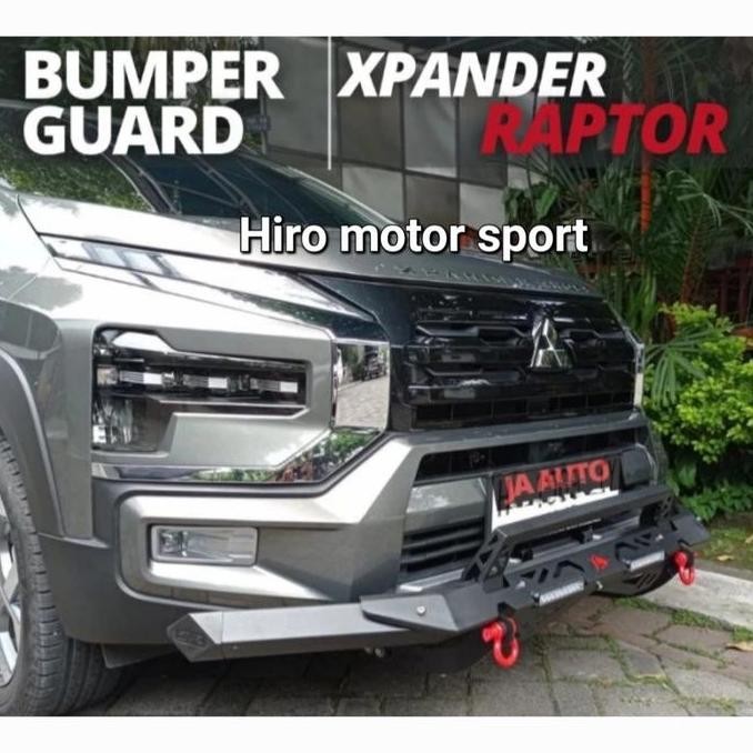 ready tanduk bumper xpander cross model raptor