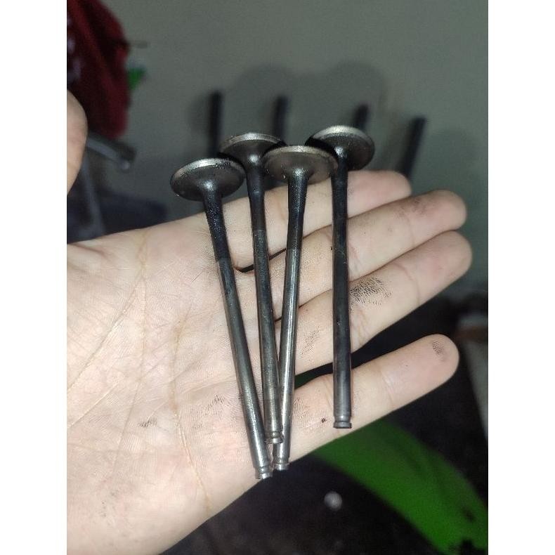 valve klep in ninja 250 karbu 250fi z250 fi injeksi original ori 250cc 4tak payung klep