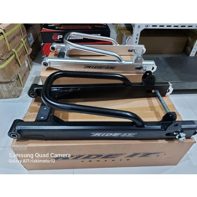SWING ARM RX KING RIDE IT LENGAN AYUN SUPIT RX KING HITAM/SILVER RIDE IT