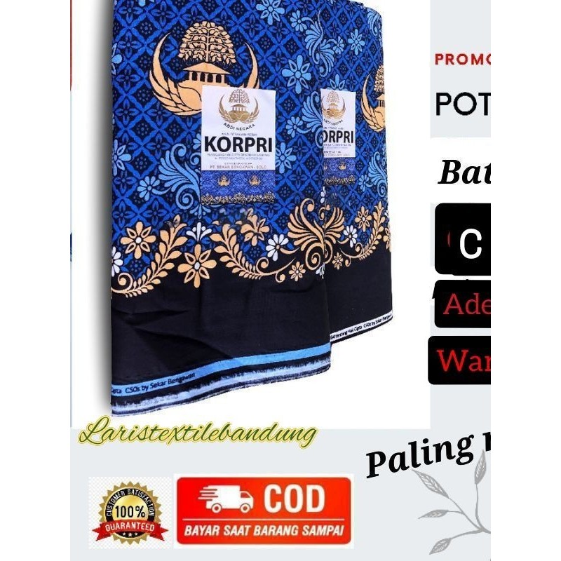 KAIN KORPRI C50sTERBARU  KAIN KORPRI TERBARU, KATUN LEMBUT