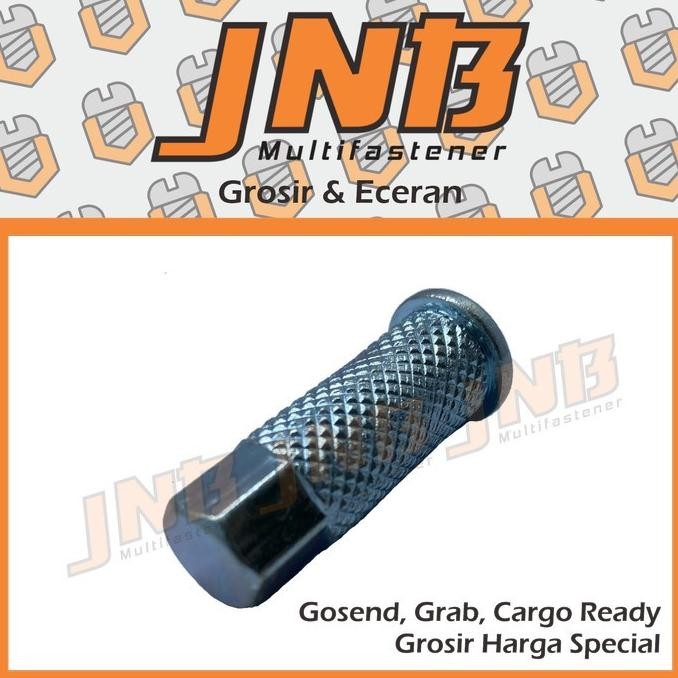 100 Pcs MUR NANAS MUR HEAD RX KING M8 Mur Blok Atas