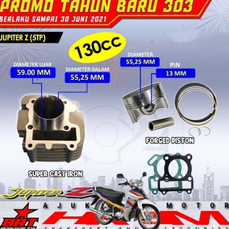 Paket bore up jupiter z 5tp vega r brt 130cc