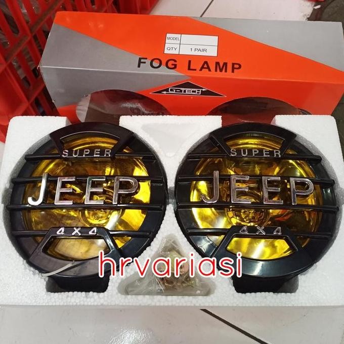 Best Promo, Lampu Jeep 4X4 Mobil-Motor Lampu Tembak Offroad Tembus Kabut