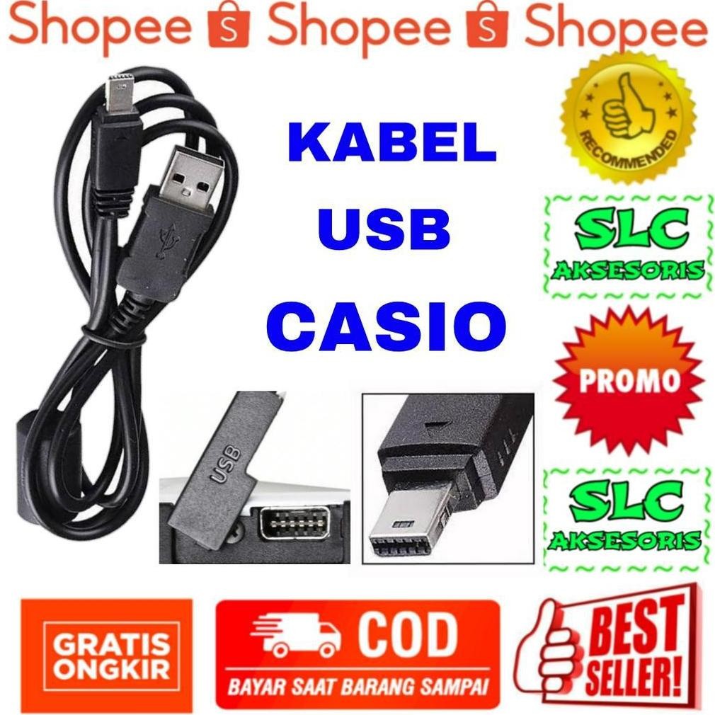 Hot Kabel Data / Usb Cable For Kamera Casio Exilim Ex-F1 Fh20 Fh25 Fc160S Z8 Fs10S Z20 Z29 Z65 Z650 