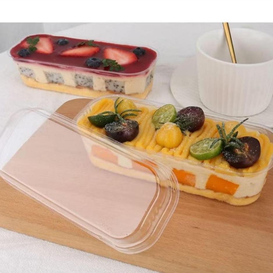 Mika Dessert Korean Dessert Box Mika Panjang Tempat Tiramisu Cake Puding Isi 25 Set