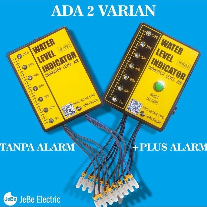 Indikator level air_Alarm air_Sensor air_sensor level air sumur sensor tandon sensor kolam_indikator