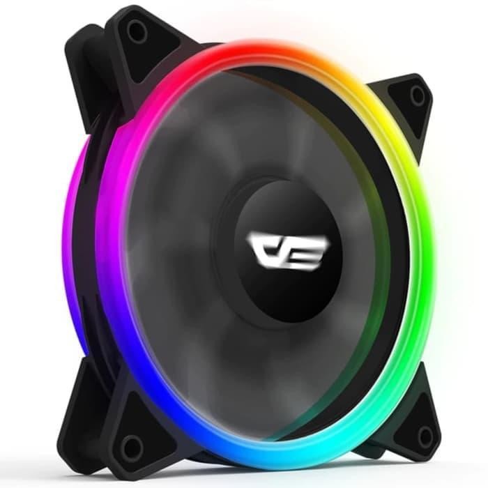 Cpu Cooler Aigo Dr12 Pro 5In1 Rgb Double Ring [5 Fan + Controller] Original Dan Terpercaya