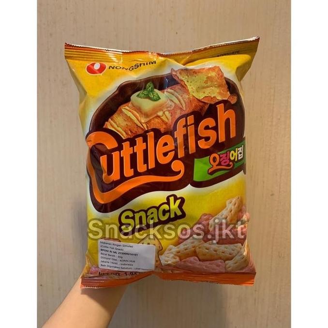 

Nongshim Cuttlefish Snack Korea - Makanan Ringan Korea