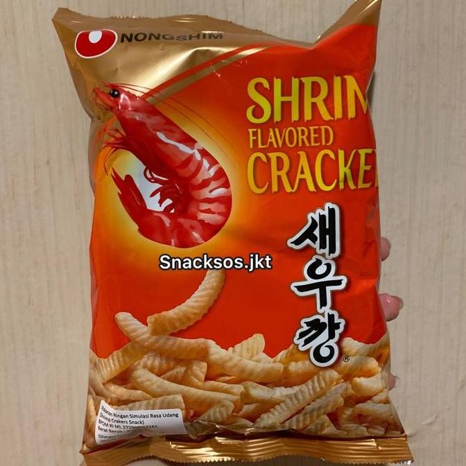 

Nongshim Shrimp Flavored Cracker 75gr - Korean Snack