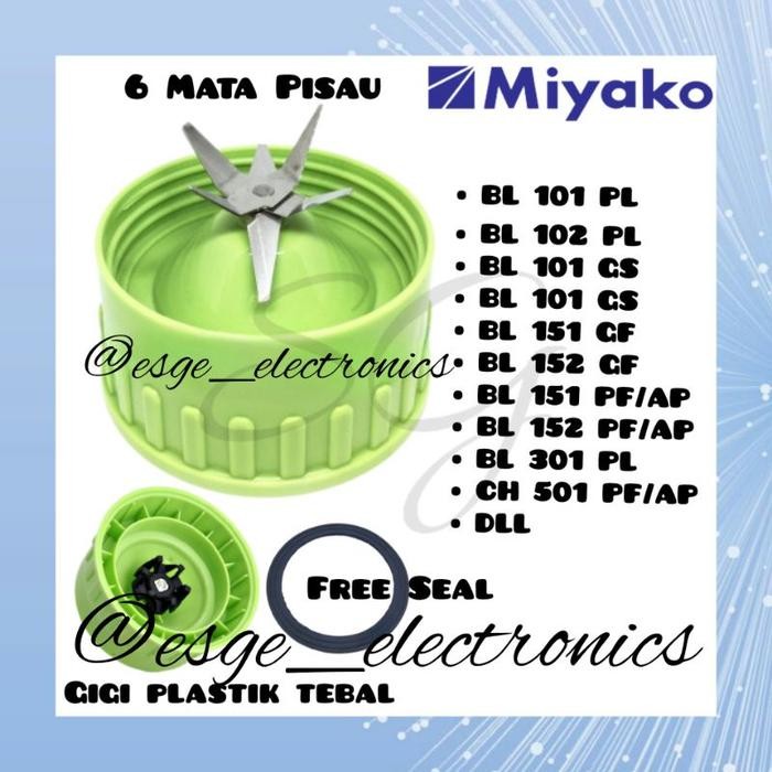 PISAU JUS BLENDER MIYAKO 6 PISAU 6 BLENDER MIYAKO BARU MOUNTING PISAU