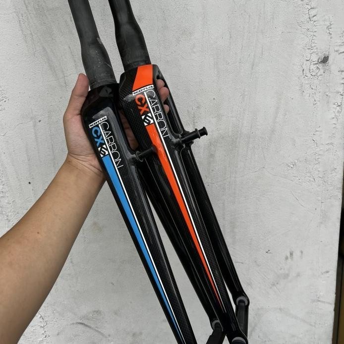 Part Sepeda Fork Carbon 700C V Brake Pivot Cantilever Rim Brake Vbrake Original Kona Hybird 700C Kar