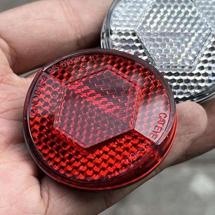 Part Sepeda Reflektor Sepeda Cat Eye Jepang Mata Kucing Japan Rr-160-Bp Federal